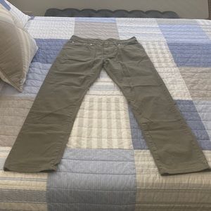 Nautical Men’s Slim Fit Casual Pant Olive 32W x 32L